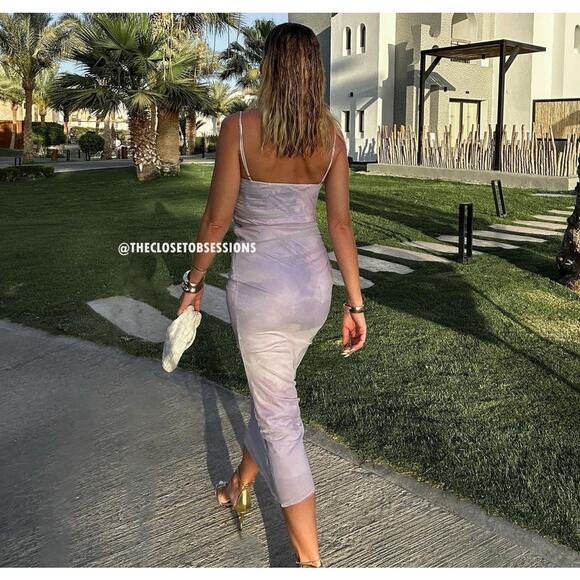 ZARA Printed Ruched Dress NWT LAST ONE!!! - Picture 7 of 16